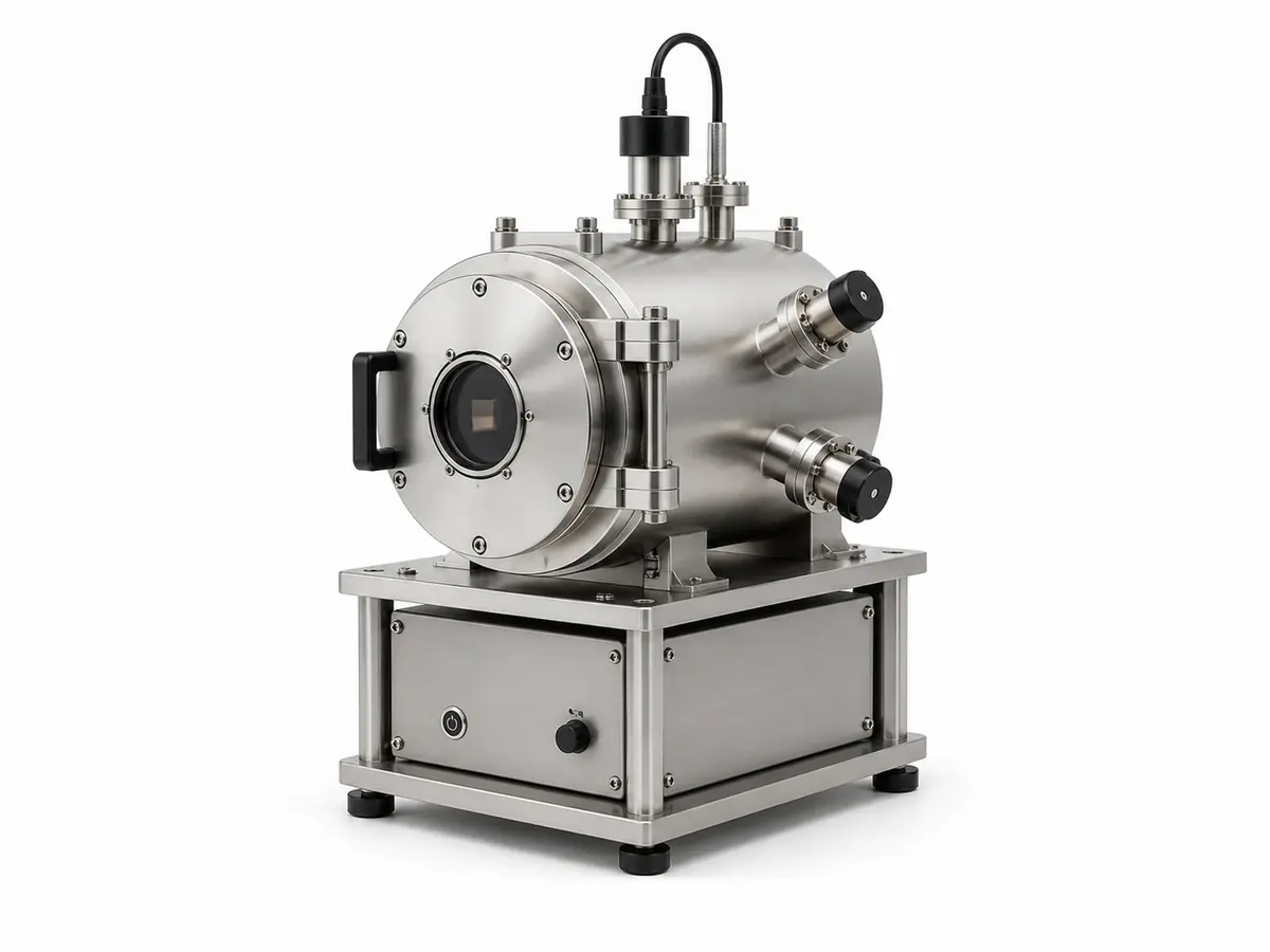 Compact vacuum thin-film deposition system