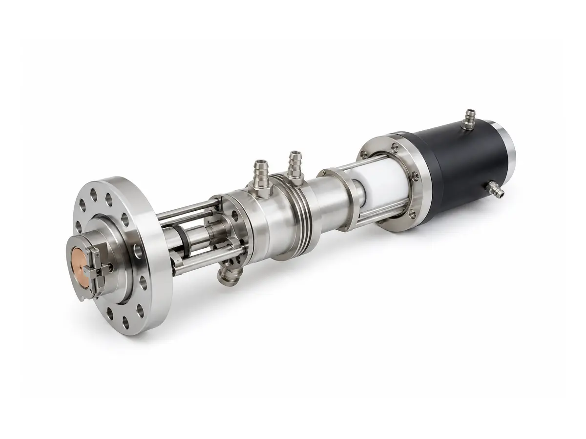 Representation of a UHV material-deposition source