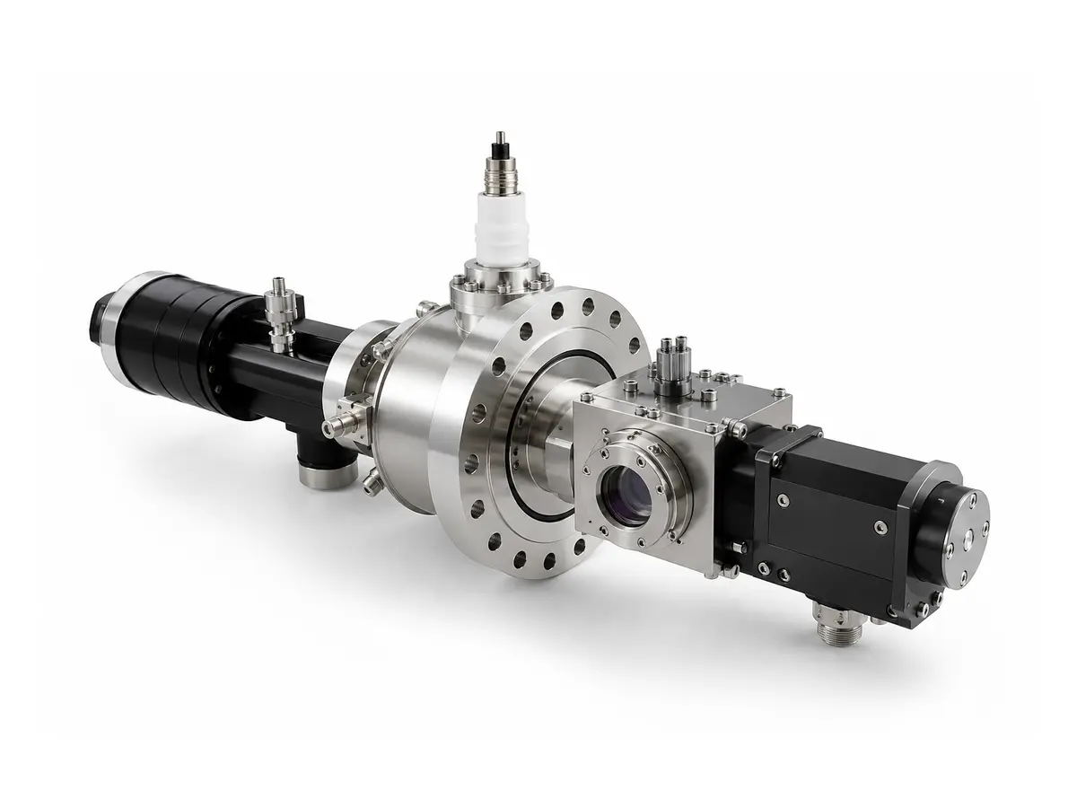Representation of a compact X-ray and ultraviolet source