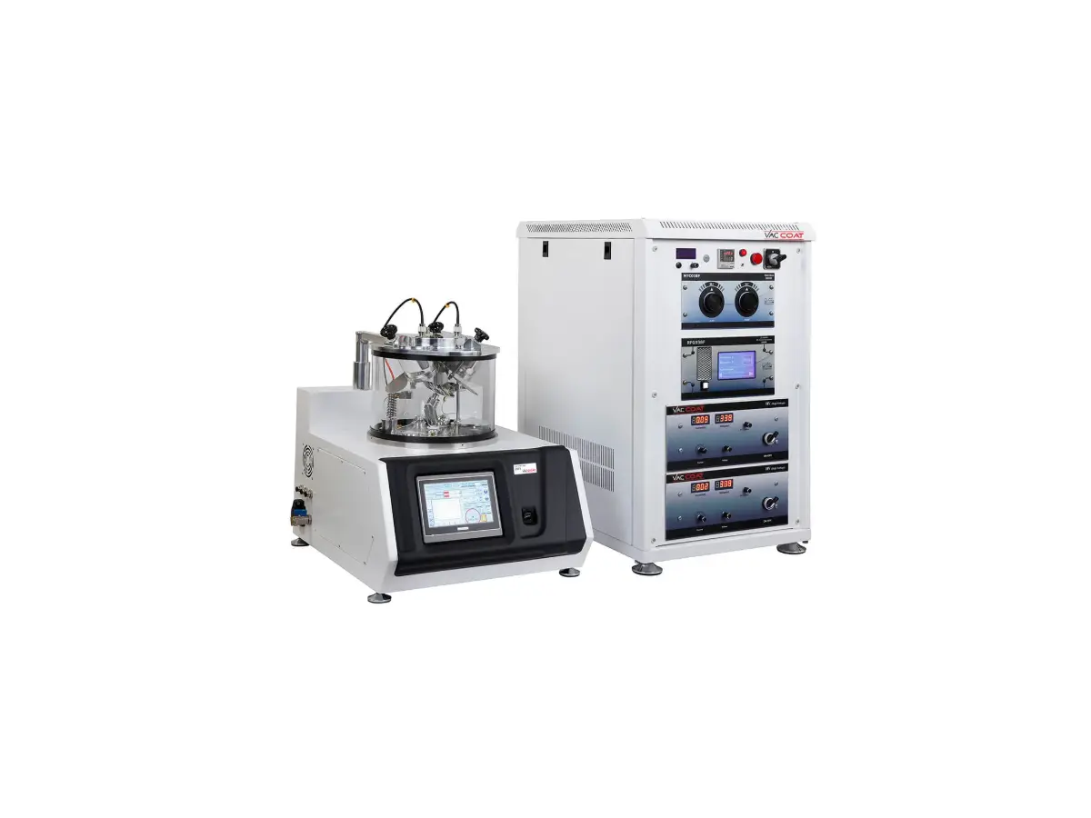 VacCoat DST3 triple-target sputter coater